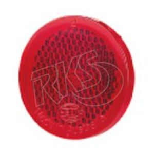 Hella 41mm Red Single Bolt Mount Reflector