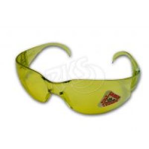 Yellow Tinted Lens Safety Glasses  