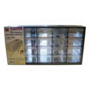 20 Drawer Plastic Storage Cabinet  