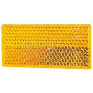 Hella 70mm X 32mm Amber Self Adhesive Reflector (Pack Of 20)