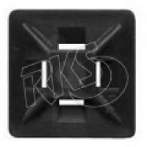Bellanco 13mm X 13mm Black Self Adhesive Cable Tie Mount (Pack Of 25)