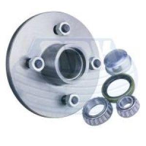 Ark Toyota/Datsun 6" Hub (Complete With Holden Bearings, Seal, Dust Cap, Studs & Nuts)