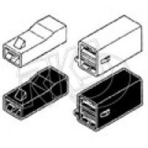 Bellanco 8 Pin Black Female Connector Housing (Pack Of 25) 
