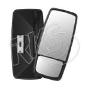 Britax 430mm X 200mm Rhs Flat/ Convex Japanese Mirror Head With 24V Marker Light