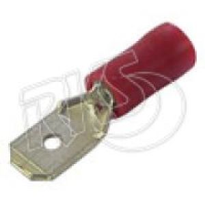 Bellanco Red 3mm Male Blade Crimp Terminal (Blister Pack Of 16)