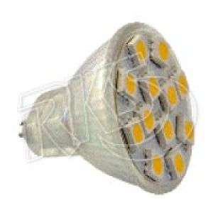 Q-LED 10-30V Cool White Gu4 Replacement LED Globe  