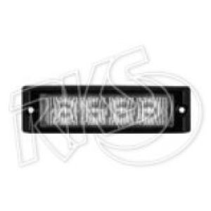 Britax 12-24V White 4 LED Surface Mount Warning Light (118 X 33 X 25mm)