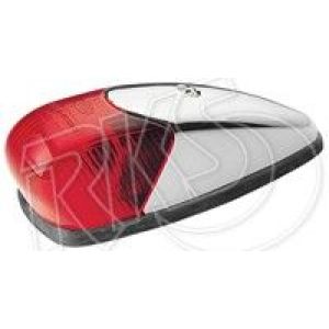 Hella Red Marker Light With Chrome Housing