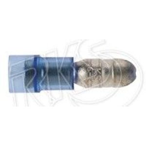 Hella Blue Hi-Temp Male Bullet Crimp Terminal (Blister Pack Of 10)