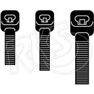 Hella 78mm X 2.5mm Black Cable Tie (Pack Of 100)