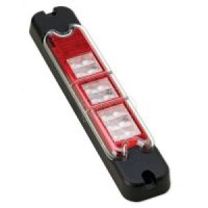 Speaker 12V LED Combination Tailight With Reverse Light (216 X 50 X 28mm) 