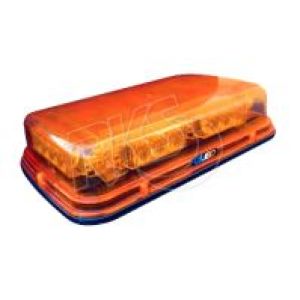 Q-LED 11-28V Amber Mini Light Bar With 23 Flash Patterns (280 X 173 X 95mm) 