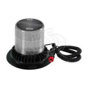 Britax 10-30V Amber LED Beacon With Clear Lens & Suction Magnetic Base 