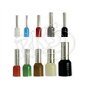 Orange 12mm Long Bootlace Terminal To Suit 4mm² Cable (Pack Of 100) 