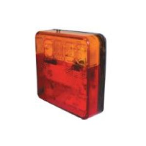 Whitevision 10-30V Combination Tailight With Number Plate Light (100 X 100 X 30mm) 