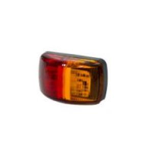 Whitevision 9-33V Red/Amber LED Side Marker Light With 3m Cable 