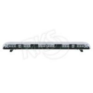 Britax Vantage 12-24V Amber LED Lightbar With Clear Lens & Four 900 Lumen LED Worklights (1220 X 280 X 64mm)