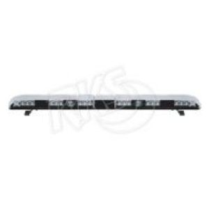 Britax Vantage 12-24V Amber LED Lightbar With Clear Lens & Four 900 Lumen LED Workights (1370 X 280 X 64mm)