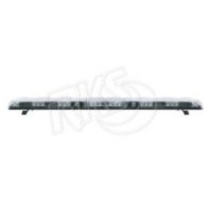 Britax Vantage 12-24V Amber LED Lightbar With Clear Lens & Four 900 Lumen LED Worklights (1520 X 280 X 64mm)