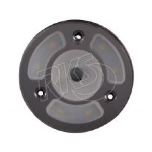 Q-LED 9-16V Euro Dimmable Interior Light With On/ Off Switch (100mm X 10mm Round) 