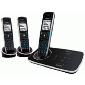 Uniden Elite Bluetooth Dect Series Cordless Phone System With 2 Extra Handsets 