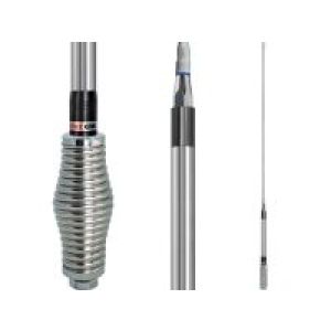 GME 6.6 Dbi 850mm White UHF Aerial With Elevated Feed & Heavy Duty Spring Base 