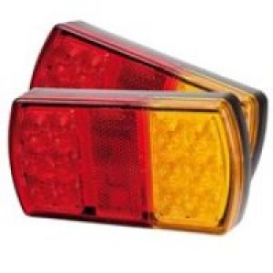 Roadvision 12V LED Combination Tailight (Blister Pack Of 2) 