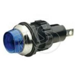 Britax Blue Pilot Light With Chrome Bezel (Blister Pack Of 1)