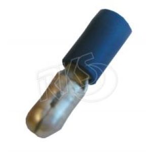 Blue Male Bullet Crimp Terminal (Pack Of 100)