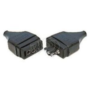 Britax 4 Pin Plug And Socket (Blister Pack Of 1)  