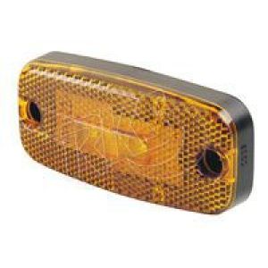 Hella 24V Amber LED Side Marker Light (110 X 51 X 22mm)