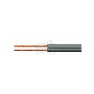 24/0.20 Grey/Black Figure 8 Cable (100m Roll)  