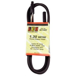 LED 1.3m Lamp To Lamp 4 Wire Cable