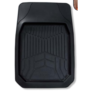 Outback 4Wd Rubber Well Type Single Front Floor Mat (Set Of 2)