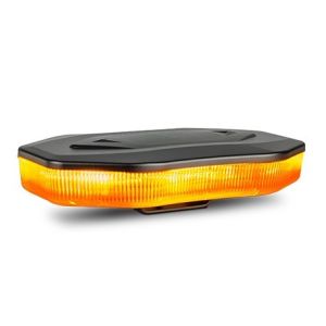 LED 10-30V Amber Mini Light Bar With Clear Lens (253 X 150 X 45mm) 