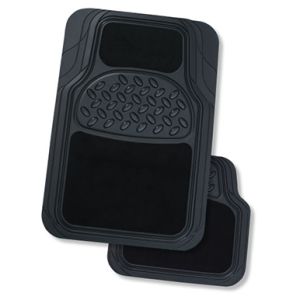 Roadgear Taupo Series Black Floor Mat (Set Of 4) 