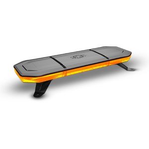 LED 10-30V Amber Emergency Light Bar With Clear Lens (621 X 206 X 85mm) 