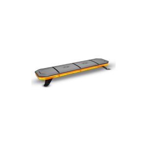 LED 10-30V Amber Emergency Light Bar With Clear Lens (862 X 206 X 85mm) 