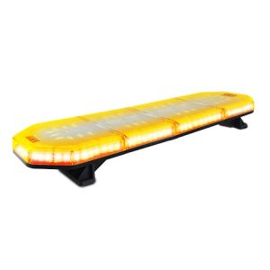 LED 10-30V Amber Emergency Light Bar With Clear Lens (964 X 271 X 45mm) 