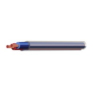16mm² Fig 8 Red/Black Welding Cable With Clear Outer Cover (50m Roll)