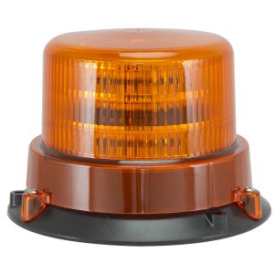 LED 10-30V Amber Rotating Pattern Beacon (190mm Base X 130mm High) 