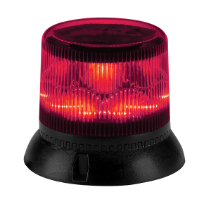 Code 3 12-24V Amber LED Multi Flash Pattern Rotating Beacon