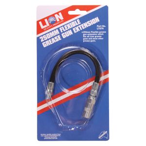Lion 10" Flexible Grease Gun Extension Hose  