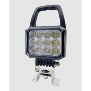 WHITEVISION 10-30V 60W SQUARE LED WORKLIGHT WITH HANDLE & ON/OFF SWITCH