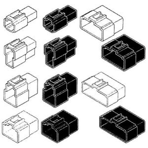 Bellanco 2 Pin Male Connector Housing (Pack Of 25)  
