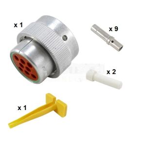 Deutsch Hd30 Series 8 Pin Male Connector Kit  