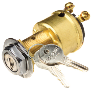 Cole Hersee 3 Position Marine Ignition Switch With Screw On Terminals 