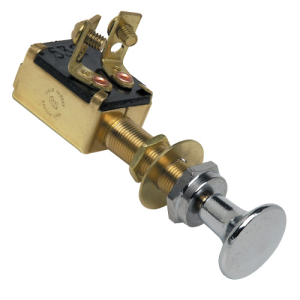 Cole Hersee SPST On/Off Marine Push/Pull Switch  