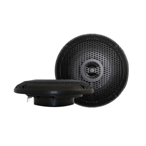 AXIS 130mm 200W BLACK 2 WAY MARINE SLIM FIT SPEAKERS (SET OF 2)