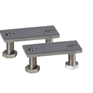 Britax Utility Bar Mounting Rail Plate & Bolts (Set Of 2) 